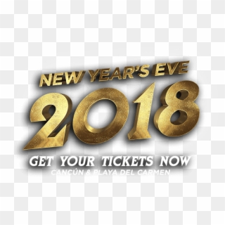New Year Backgrounds - Happy New Year Png Gold, Transparent Png