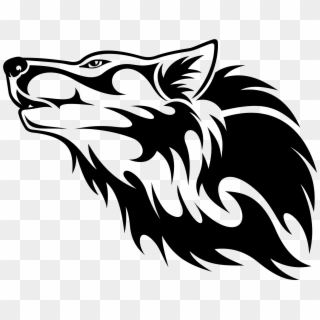 Wolf Head Vector Png , Png Download - Transparent Wolf Logo, Png Download