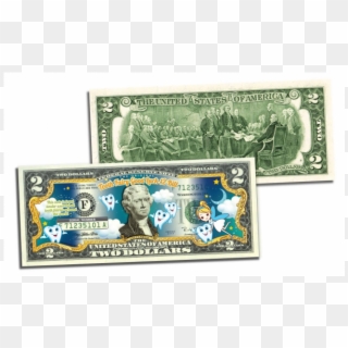 The Original Tooth Fairy Good Luck Keepsake Genuine - National Park 2 Dollar Bills Price, HD Png Download