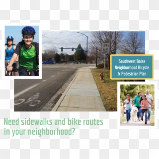 Southwest Boise Neighborhood Bicycle And Pedestrian - Dativ Ist Dem Genitiv Sein, HD Png Download