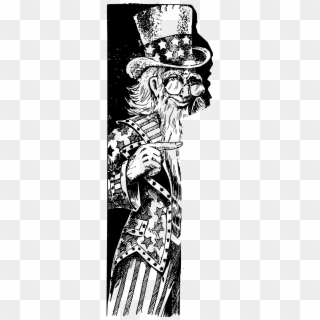 This Free Icons Png Design Of Trippy Uncle Sam Points, Transparent Png