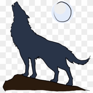 600 X 600 13 - Howling Wolf Cartoon Drawing, HD Png Download