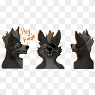 Starfox Animated Series Wolf Head Model - Wolf Star Fox Model, HD Png Download