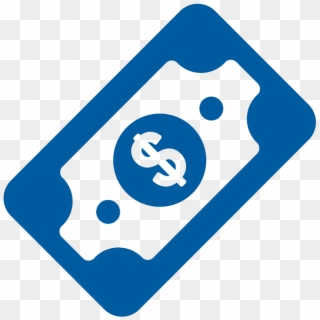Dollar Bill Blue - Blue Bills Png, Transparent Png