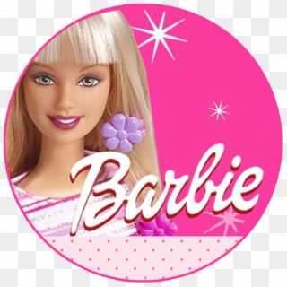 Barbie Clipart Round - Barbie, HD Png Download