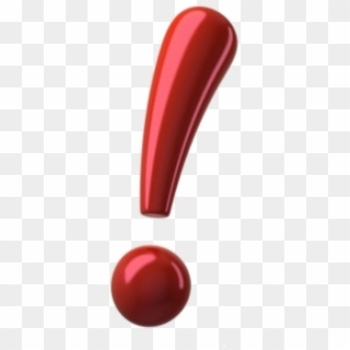 Exclamation Mark Png Hd - Exclamation Sign Red Png, Transparent Png