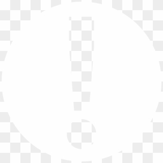 White Exclamation Mark Png, Transparent Png