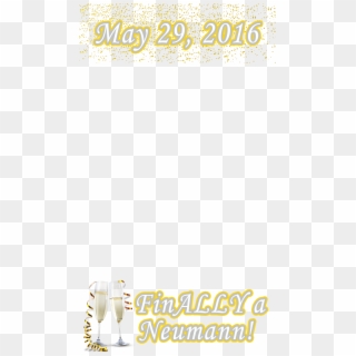 Get Your Very Own Custom Snapchat Filter - Champagne Icon, HD Png Download