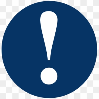 How To Set Use Dark Blue Caution Svg Vector, HD Png Download