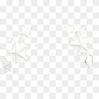 Starcrown Filter White Stars Crown - Snapchat Star Filter Png, Transparent Png