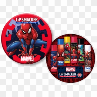 Spider Man 6 Piece Lip Balm Tin, HD Png Download - 800x600(#297334 ...