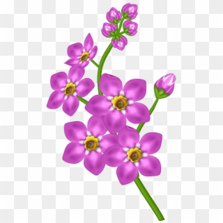 Jpg Royalty Free Download Pink Flower Png Pinterest - Flowers Clip Art Transparent, Png Download