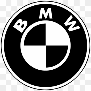 Bmw Logo Black And White - Bmw Amblemi Png, Transparent Png
