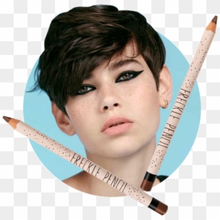 Turn Back Time With Topshop's New Freckle Pencil - Amra Cerkezovic Gif, HD Png Download