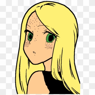 Amber With Freckles - Drawing, HD Png Download