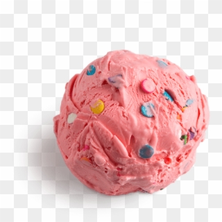 Cotton Candy Ice Cream Scooped - Cotton Candy Ice Cream Png, Transparent Png