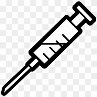 Needle Drawing Animated - Syringe Clip Art, HD Png Download