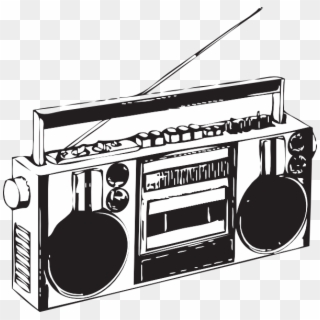 Small - Hip Hop Boombox, HD Png Download