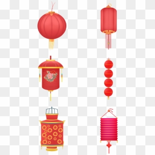 Hd Chinese Tradition Red Commercial Png And Psd - Lantern, Transparent Png