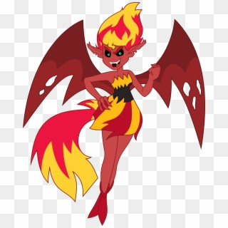 Sunset Vector My - My Little Pony Equestria Girls Sunset Shimmer Demon, HD Png Download