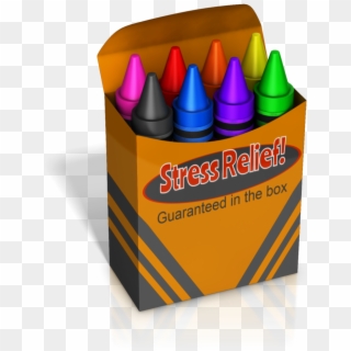 Custom Colored Crayons Box - Label, HD Png Download