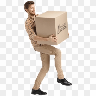 Carrying Boxes Png - Man Carrying Box Png, Transparent Png
