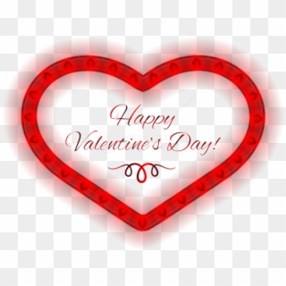 Free Png Download Happy Valentines Day Heart Png Images - Happy Valentine's Day Hearts Clip Art, Transparent Png