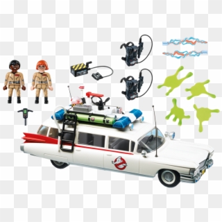 Ghostbusters Ecto-1 - Playmobil 9220 Ghostbusters Ecto 1, HD Png Download