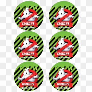 Ghostbusters Sticker Tags [di-314st] - รูป Wild Animals การ์ตูน, HD Png Download