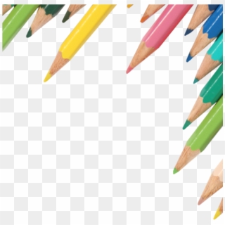 Cropped Coloured Pencils Transparent Image - Transparent Background Colour Pencil Png, Png Download