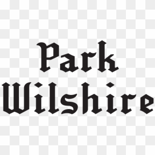Property Logo At Park Wilshire In Los Angeles, Ca - Calligraphy, HD Png Download