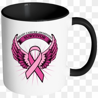 Breast Cancer Pink Ribbon Png - Engineers Civil Coffee Mug, Transparent Png