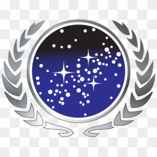 Federation Seal - United Federation Of Planets Flag, HD Png Download