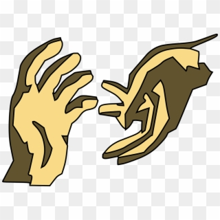 Hand Gesture Clipart Transparent - Helping Hands Clipart Png, Png Download