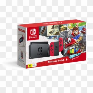 Nintendo Switch Mario Odyssey Bundle - Nintendo Switch Mario Odyssey, HD Png Download