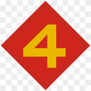 4th Marine Division - 4th Marine Division Emblem, HD Png Download