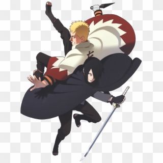 In Characters - Naruto And Sasuke Adult, HD Png Download