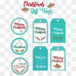 With You These Cute Christmas Gift Tags - Illustration, HD Png Download