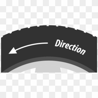 An Arrow Indicates The Rolling Direction - Circle, HD Png Download