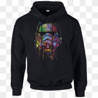 Star Wars Paint Splat Stormtrooper Pullover Hoodie - Star Wars Sweatshirts, HD Png Download