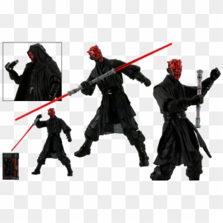 #1 Luke Skywalker Preview Images #2 Darth Maul Preview - Action Figure, HD Png Download