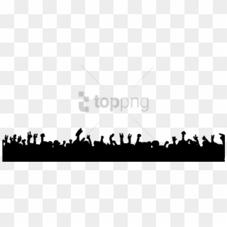 Free Png Crowd Png Png Images Transparent - Silhouette, Png Download
