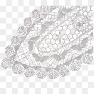 Torchon Lace Bobbin Vintage Long Pointed Centerpiece - Crochet, HD Png Download