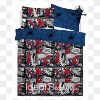 Marvel Spiderman Webs Duvet Quilt Bedding Cover And - Duvet Cover, HD Png Download