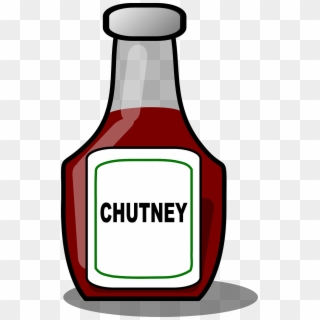 Chutney Ketchup Sauce Asian Png Image - Clip Art Salad Dressing, Transparent Png