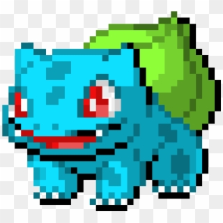 Bulbasaur Sprite Perler Bead Pattern / Bead Sprite - Shiny Bulbasaur Pixel  Art Transparent PNG - 4…