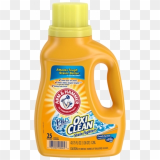 Arm & Hammer™ Liquid Plus The Power Of Oxi Clean™ Stain - Oxiclean, HD Png Download