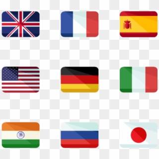 Flags - Banderas Iconos, HD Png Download