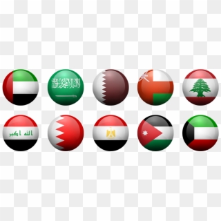 Gcc Country Flags Png , Png Download - Gcc Country Flags Png, Transparent Png