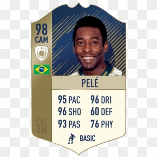 Nick On Twitter - Pele 98 Fifa 19, HD Png Download